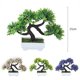 thumbnail image 4 of Árbol de pino de saludo artificial para invitados, 1 pieza de planta artificial, árbol de pino de saludo para invitados, bonsái tradicional, artesanía superior, 4 of 6
