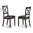 thumbnail image 5 of East West Furniture Antique 5-piece Wood Dining Room Set in Cappuccino, 5 of 5