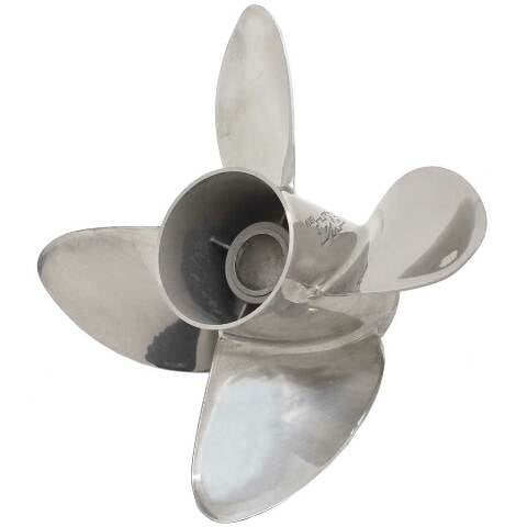 BRP Evinrude Rx4 Boat Propeller 177321 | LH 15 x 28 Pitch Stainless Steel