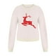 thumbnail image 4 of Sudaderas cortas estampadas de manga larga informales para mujer a la moda navideña Pompotops  gfhjh8522, 4 of 4