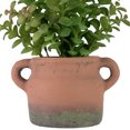 thumbnail image 3 of Northlight Real Touch™ Artificial Privet Plant in Vintage Milk Can Style Earthenware Pot - 14", 3 of 8