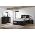thumbnail image 2 of Briana 4-piece Queen Bedroom Set Black, 2 of 14