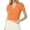 Orange, variant on Summer Tops for Women Women Short Sleeve Shirts V Neck Summer Tops Casual Work Basic Tees Tops Active Shirt Woman Womens Athletic Tee Trashier Shirts Womens Tee Shirt Loose Women Shirts Siz Orange XXL