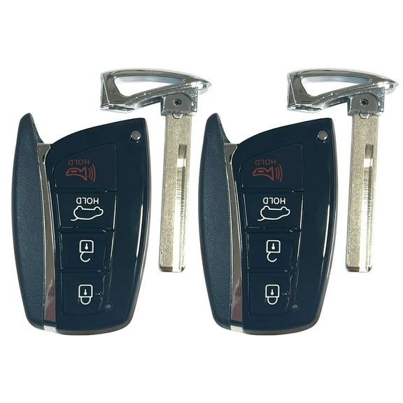 2PCS For 2013 - 2018 Hyundai Santa Fe Remote Key Fob 433MHZ SY5DHFNA433