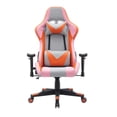 thumbnail image 1 of Zoya Gaming Chair, Grey/Orange, 1 of 9