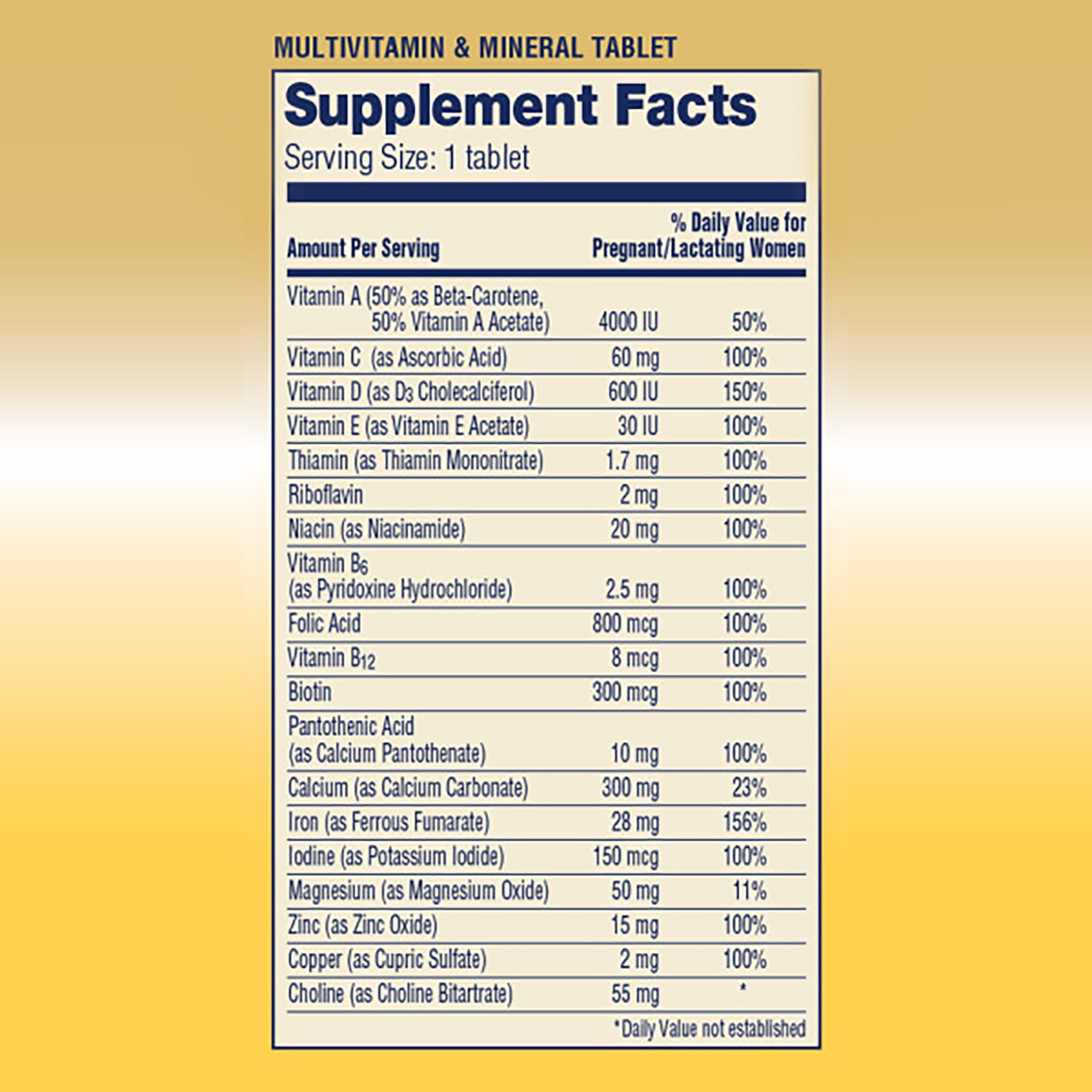 Expecta Prenatal Walmart Enfamil Expecta Prenatal Dietary Supplement