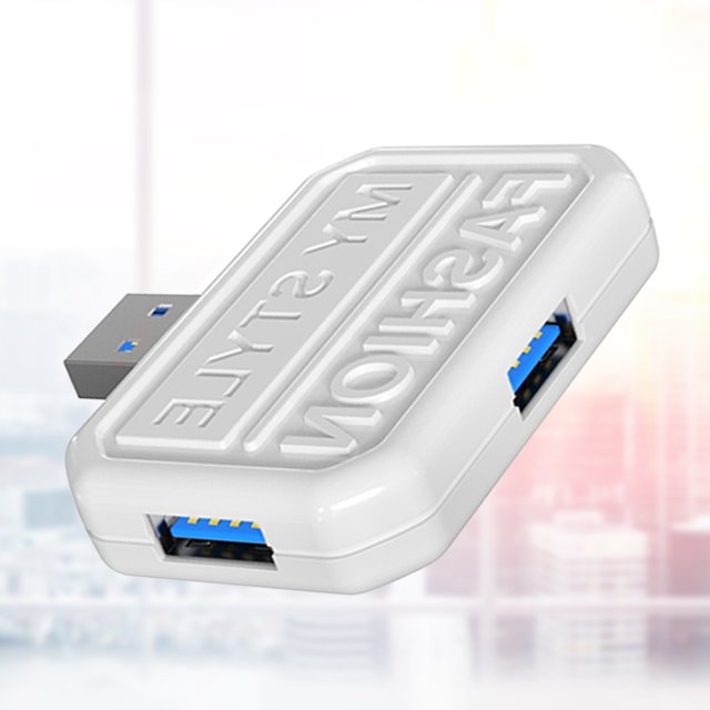 3-en-1 USB Hub 5Gbps Extensor de transmisión de datos Hub PD Interface para iPad Tablet Barbie Nuevos Originales