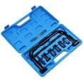thumbnail image 5 of ECCPP 10pcs Solid Valve Spring Compressor Tool Set with C Clamp Service Kit with Extension Screws Fit for Most Vehicles, Small Van and Motorcycle Engines, 5 of 6