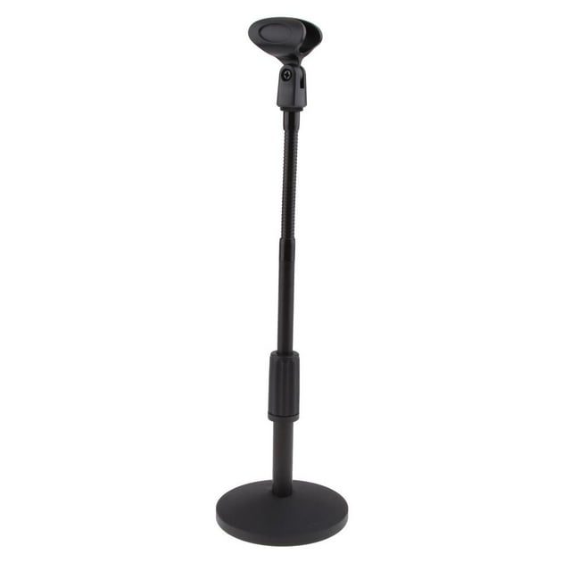 Tachiuwa Tabletop Stainless Steel Microphone Holder to Keep Microphone Extremely Stable