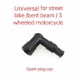 thumbnail image 5 of Tapa de bujía para motocicleta, accesorio para Honda Suzuki 110, 125, 150, 160, 190, 200cc, haz doblado, marca Haojue, proveedor D8TC, 5 of 5