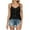 Black, variant on BLVB Camisole Tops for Women Button up Shirts Summer Casual Sleeveless Spaghetti Straps Tunics Loose Tank Tops