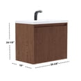 thumbnail image 4 of Ripple 30" Single Bathroom Vanity Set Walnut, 4 of 5