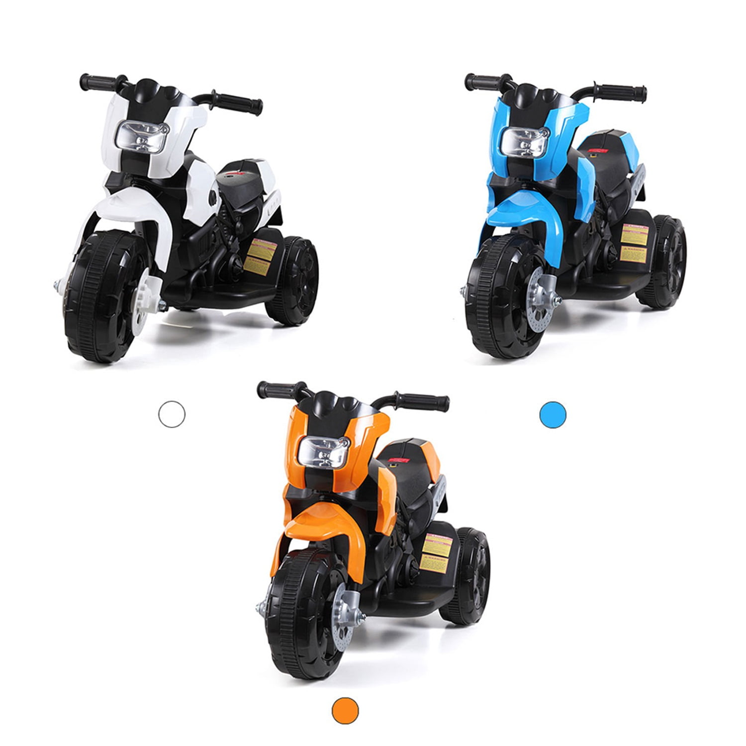 Lowestbest Blue 6 V Motorcycle Powered Ride-On Lowestbest Blue 6 V Motorcycle Powered Ride-On
