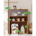 thumbnail image 3 of Cup Storage Rack Dining Coffee Machine Storage Cabinet Cup Holder, 3 of 7