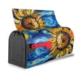 thumbnail image 3 of Salouo vintage Starry Sunflower for Magnetic Mailbox Covers Waterproof Post Box Cover Post Letter Box Cover Post Box Cover Home Decor for Garden/Yard /Farmhouse-25.5x21 in, 3 of 8