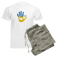 thumbnail image 6 of CafePress - Ukraine Pajamas - Men's Light Loose Fit Cotton Pajama Set, 6 of 7