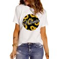 thumbnail image 4 of ABPHQTO Camiseta gráfica de manga corta con estampado de girasoles de mamá blanca para mujer, 4 of 5