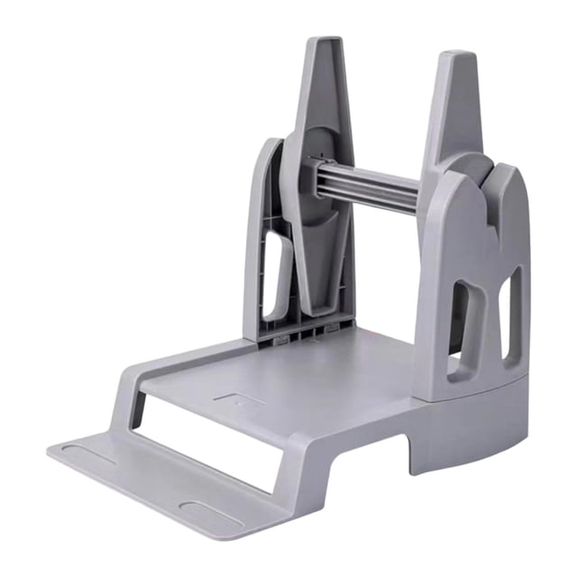 amagogo Label Holder for Desktop Thermal Label Printer Multipurpose Labels Stand Bracket Gray
