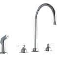 thumbnail image 1 of Elkay LK801GN08L2 Deck Mount Conceal Watersense, Gooseneck 8 In. Spout, Lever Handle, 2 In., 1 of 1