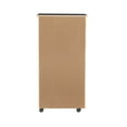 thumbnail image 5 of Linon Ansley 8-Drawer Rolling Storage Cart, Black, 5 of 26