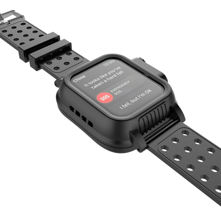 Waterproof Case for Apple Watch Series 3 42mm Shockproof Impact Resistant 360 Protective Cover Case with Premium Soft Silicone Band Compatible with iWatch Series 3 Walmart