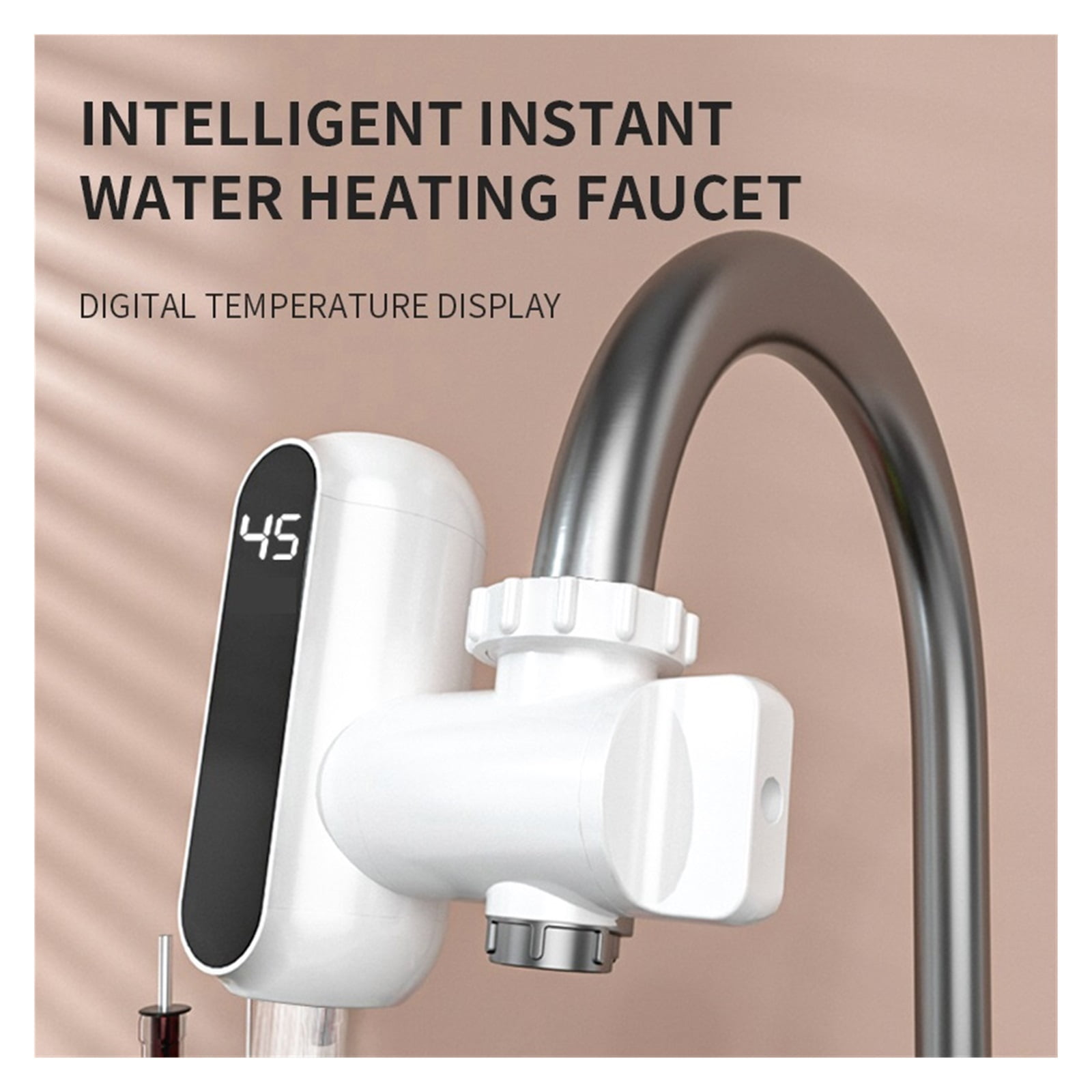Electric Instant Water Heater Faucets for Kitchen Outdoor Home Hot and Cold Water Tap Demand Water heating