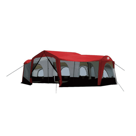 Tahoe Gear Carson 3 Season 14 Person Large 25 x 17.5 Ft Family Cabin Tent,