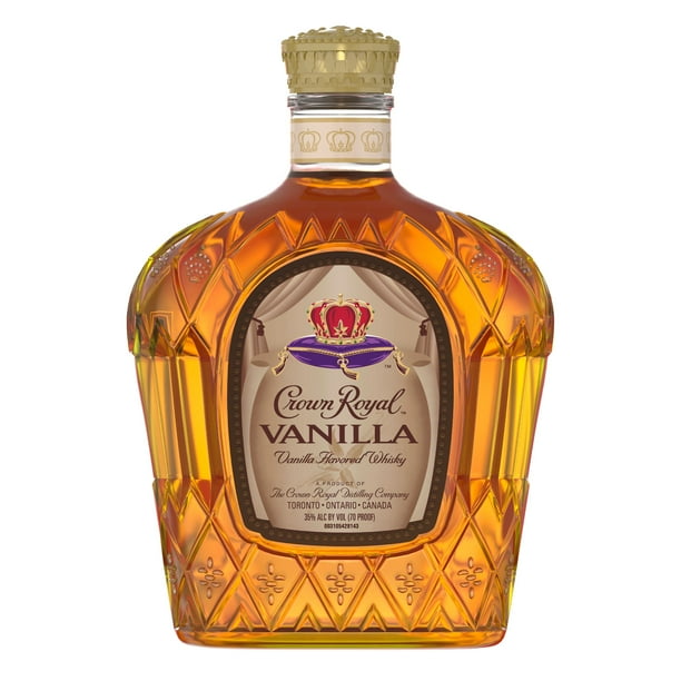 Crown Royal Vanilla Flavored Whisky, 750 mL (70 Proof)