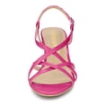 thumbnail image 3 of Sandalias de tacón de aguja Allegra K Destalonado para Mujer Rosa caliente 41, 3 of 7