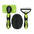 thumbnail image 3 of Undercoat Deshedding Rake for Cats & Dogs - Double Sided Dematting Comb for Tangled Knotted Hair - Grooming Brush Tool - Pet Shedding Solution, 3 of 8