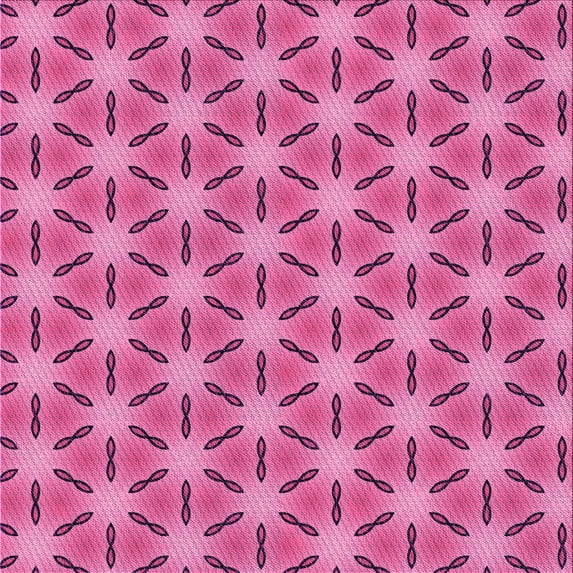 Ahgly Company Machine Washable Indoor Square Transitional Medium Violet Red Pink Area Rugs, 7' Square