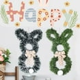 thumbnail image 2 of Easter Bunny Wreath 2026 Cedar Wreath, Rabbit Wreaths for Front Door, Realistic Pine Wreath, Large Green Cypress Wreaths for Home Fireplace Wall Window Porch Outdoor Xmas Holiday Decor (F, 24.4"), 2 of 10