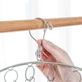 thumbnail image 3 of Multi-Functional Stainless Steel Clothes Rack Clothes Rack Household Windproof Underwear Sock Rack Clothes Rack, 3 of 5