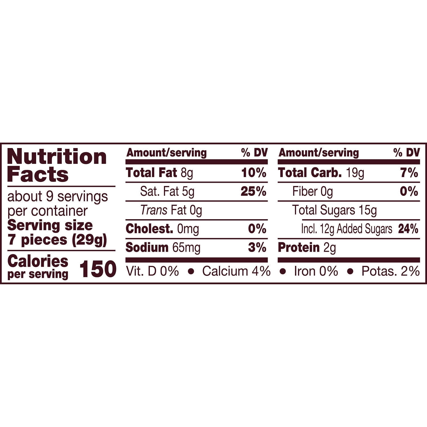 HERSHEY'S KISSES Cookies 'n' Creme Candy Share Pack, 9.1 OZ