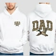 thumbnail image 4 of Dad Camo Camouflage Duck Double Sided Hoodie – Old School Outdoor Hunting Pullover for Men, Southern Style Husband & Father’s Day Gift, Faith-Inspired Believers Hoodie, 4 of 7
