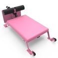 thumbnail image 1 of Banco Nordic Ajustable con Ruedas – Entrenamiento de Piernas, Glúteos e Isquiotibiales – 204 kg – Compacto – Gimnasio en Casa –  rosa, 1 of 7