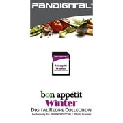 Pandigital SD Card w/ Bon Appetit Cookbook Recipes for Digital Frames