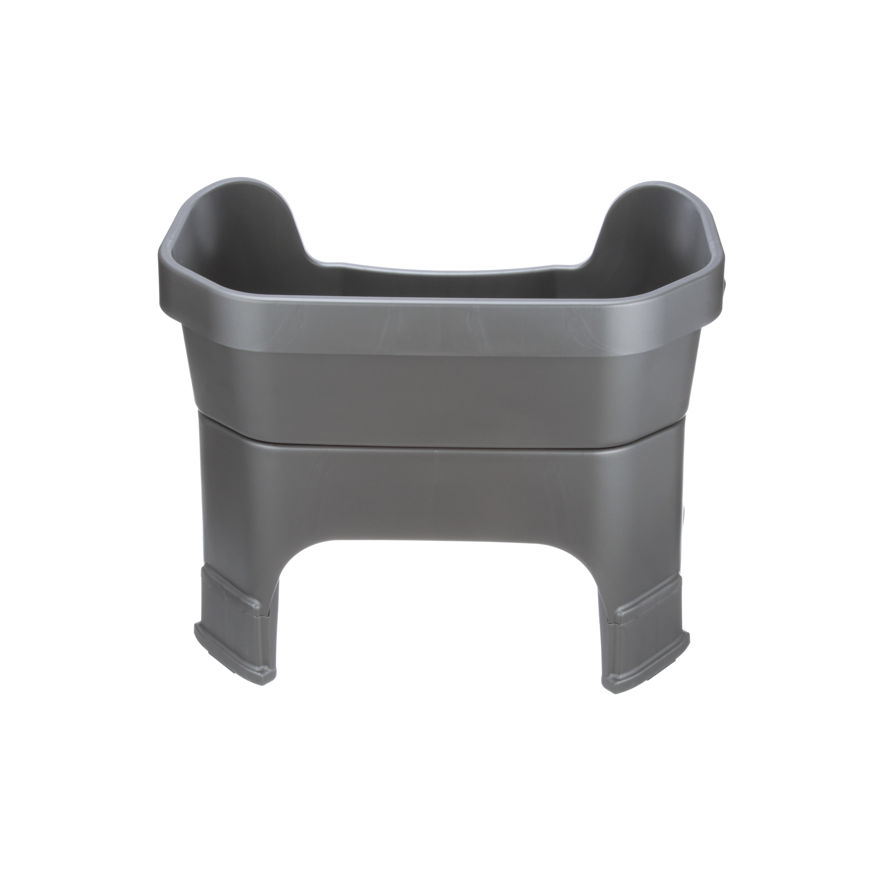 Neater Feeder Deluxe Elevated Mess-Proof Food & Water Bowls for Large Dogs, Gunmetal