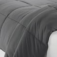 thumbnail image 5 of Serta Simply 3-Piece Clean Antimicrobial Gray Comforter Set, King, 5 of 11
