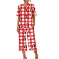 thumbnail image 6 of Axiiglly Womens Pajama Sets Personalized Pajamas Custom Pet Pajamas Comfy Personalized Face Pajamas Soft Loungewear 2 Piece Sets Plus Size Matching Pajamas Custom Pajamas with Photo, 6 of 9