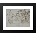 thumbnail image 2 of Théodore Géricault 14x11 Black Modern Framed Museum Art Print Titled - Assassination of Tiberius (1816-1817), 2 of 5