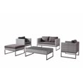 thumbnail image 4 of Capriasca 5pc. Modern Outdoor Conversation Set, 4 of 5