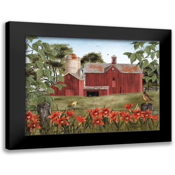 Jacobs, Billy 14x12 Black Modern Framed Museum Art Print Titled - Summer Days