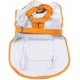 thumbnail image 3 of Adjustable Waterproof Pet Dog Hooded Raincoat Reflective Dog Rain Coat Jacket Dog Rainwear Apparel Clothes for Small Medium Large Dogs (S/M, Orange), 3 of 4