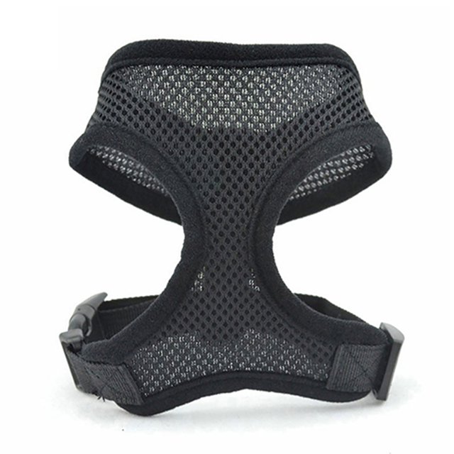 HEVIRGO Dog Puppy Walk Collar Soft Mesh Safety Strap Vest Adjustable Pet Control Harness