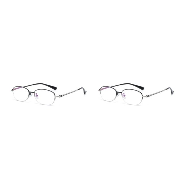 Sonducket Gafas de lectura, gafas de dioptrías, gafas de lectura a la moda, gafas de presbicia, multiusos, ligeras, de alta definición 150 dioptrías 2Conjunto