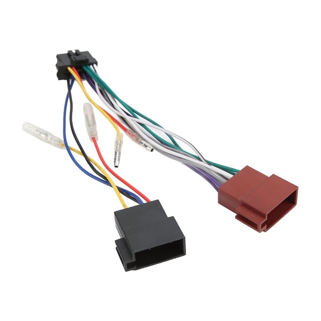 Car ISO Harness Adapter,ABS ISO Connector Lossless Replacement For AVH-270BT AVH-280BT Car Accessory