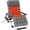 Fossil Gray, variant on Oswerpon Oversized XXL Heated Padded Zero Gravity Lounge Chair, 500-Lb Folding Recliner with Upgraded Lock, Cup Holder, Removable Cushion, Pillow and Footrest for Patio and Office, Black