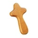 thumbnail image 4 of Cruz de madera para sostener la mano de la mano Cross decorativa Decorativa Tamaño de la palma Cross Cross Holding Cross Small For Table Christmas Marrón claro, 4 of 8