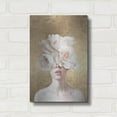 thumbnail image 3 of Luxe Metal Art 'Pink Flower Lady' by Svetlana Aleynikova Metal Wall Art, 12" x 16", 3 of 9